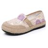 Shoes women's spring new casual single shoes shoes breathable and wear-resistant round head one-pedal women's shoes
