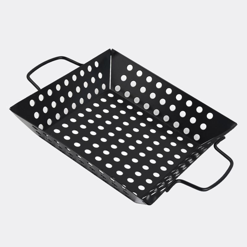 Non-Stick Grill Plate Rust Resistant Grill Pan Barbecue Plate Grill Accessories X3UC