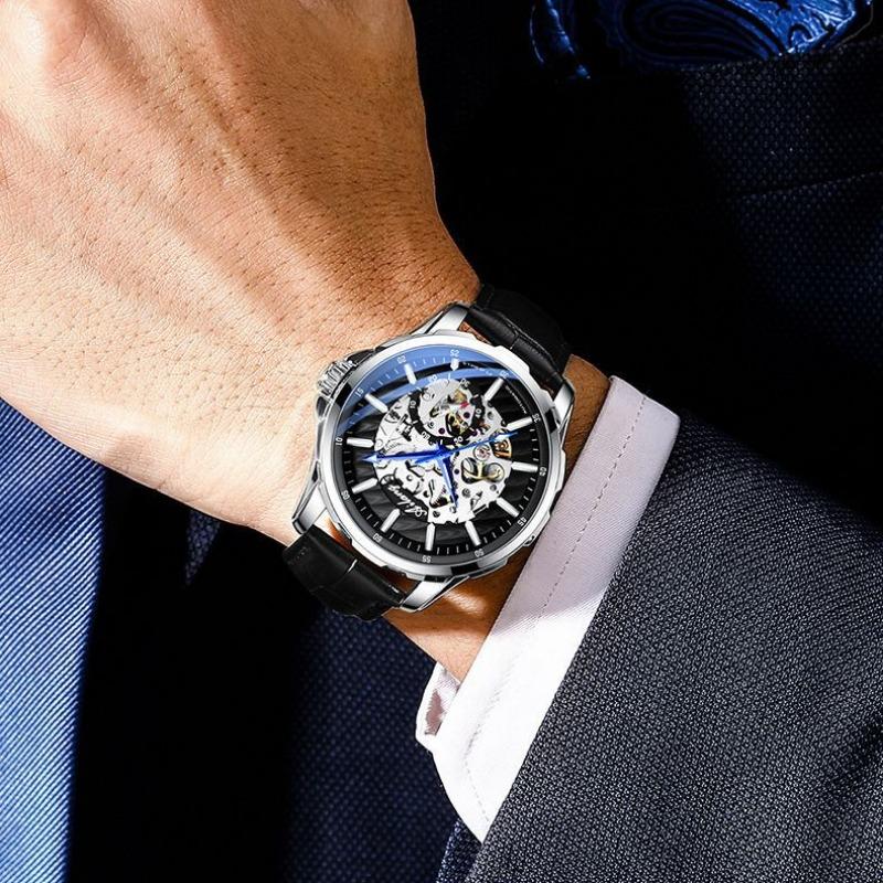 AILANG New Swiss Watches Men's Mechanical Watches Automatic Tourbillon Trend Men's Watches