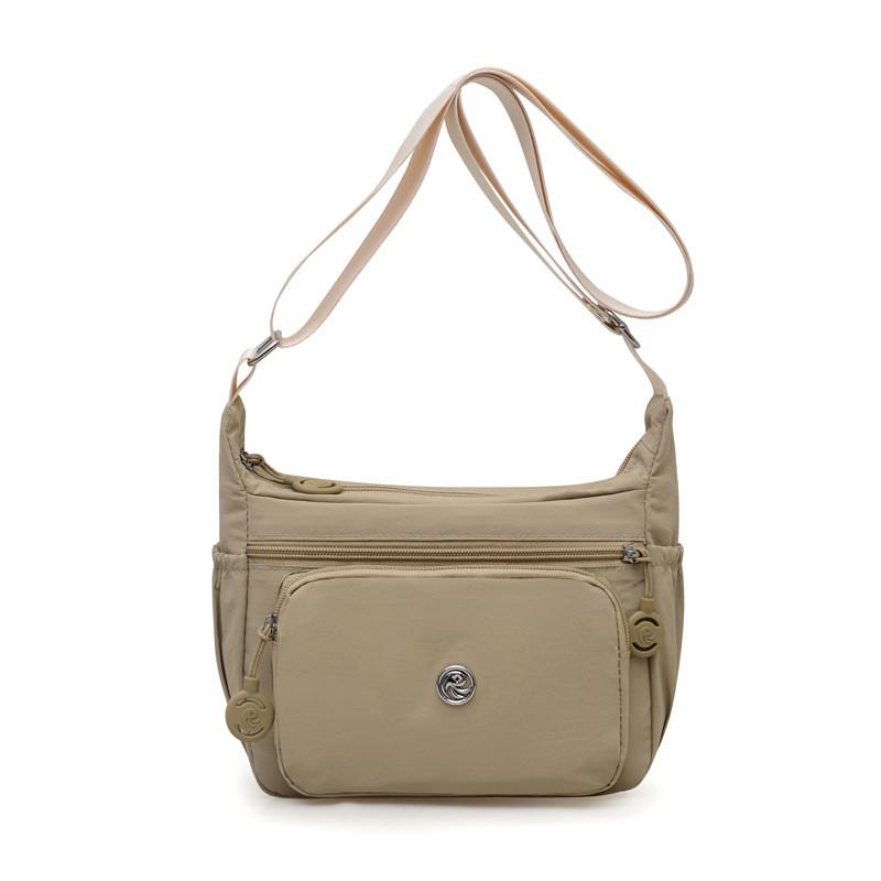 Nylon Crossbody Bag For Women With Zipper Closure And Phone Pocket For Daily Use