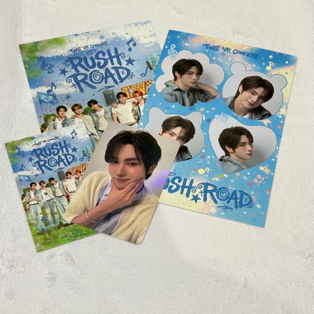 [USED] TWS VR CONCERT RUSH ROAD Special Photocard Youngjae
