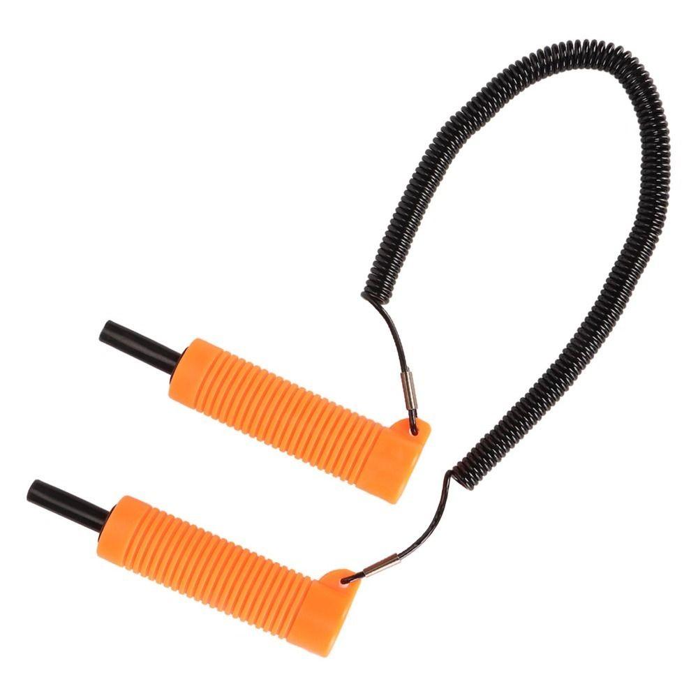 Comfortable Grip Ice Picks Retractable Safety Picks Durable Breaking Tools  Walking On Ice