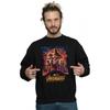 Marvel Mens Avengers Infinity War Poster Sweatshirt