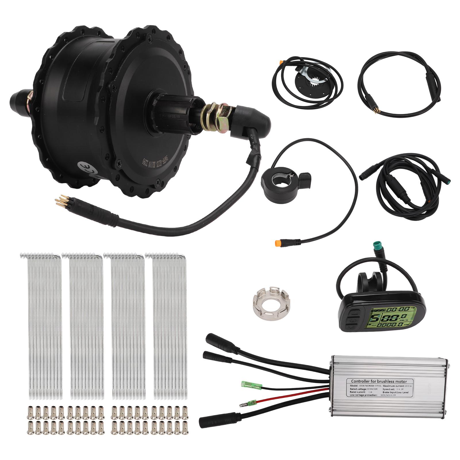 Электрическое мотор-колесо 500 Вт Водонепроницаемый Бесколлекторный мотор-колесо с шарнирным соединением для велосипеда 36 В 20 дюймов