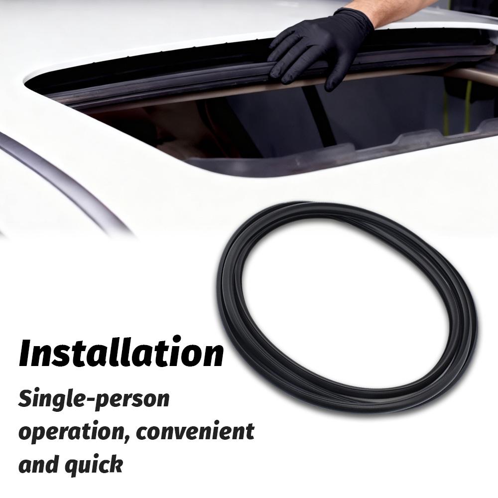 Sunroof Glass Seal Sliding Roof Weatherstrip Seal For Toyota Avalon Camry Highlander RAV4 Lexus ES300h RX330 RX350 RX450hReplace