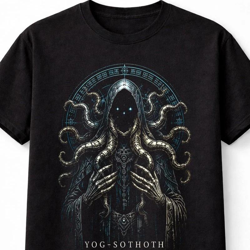 YogSothoth Lovecraft Cosmic Horror Eldritch Monster Unisex TShirt S