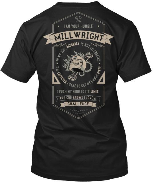Millwright Tee T-Shirt Size S to 5XL XL