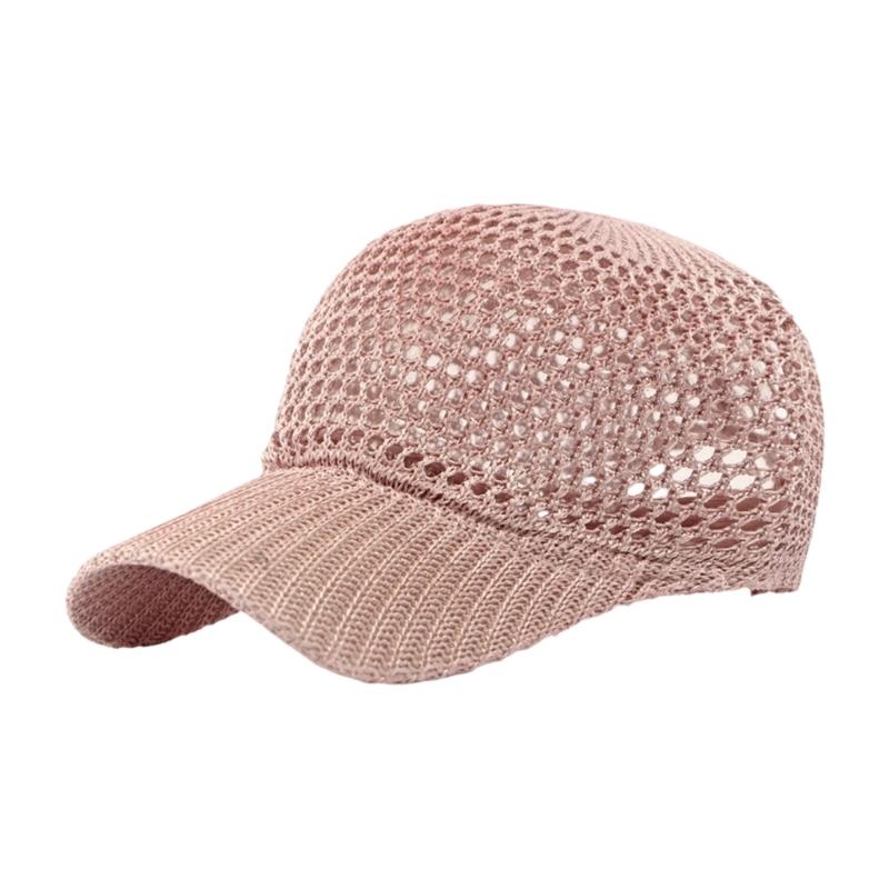 Quick Dry Breathable Baseball Cap Lightweight Mesh Sun Hat with Ventilation for Outdoor Activities