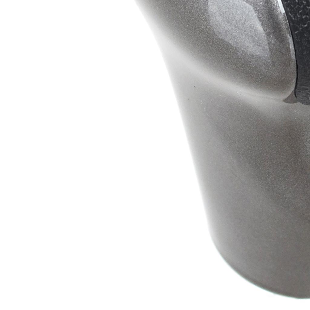 Honda Civic VIII 2005- GRAY-BLACK 5 SPEED Shift Knob SILVER COVER