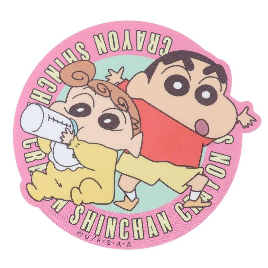 

Crayon Character Sunflower circle Shin-chan [Die-cut sticker] sticker/Shin-chan &