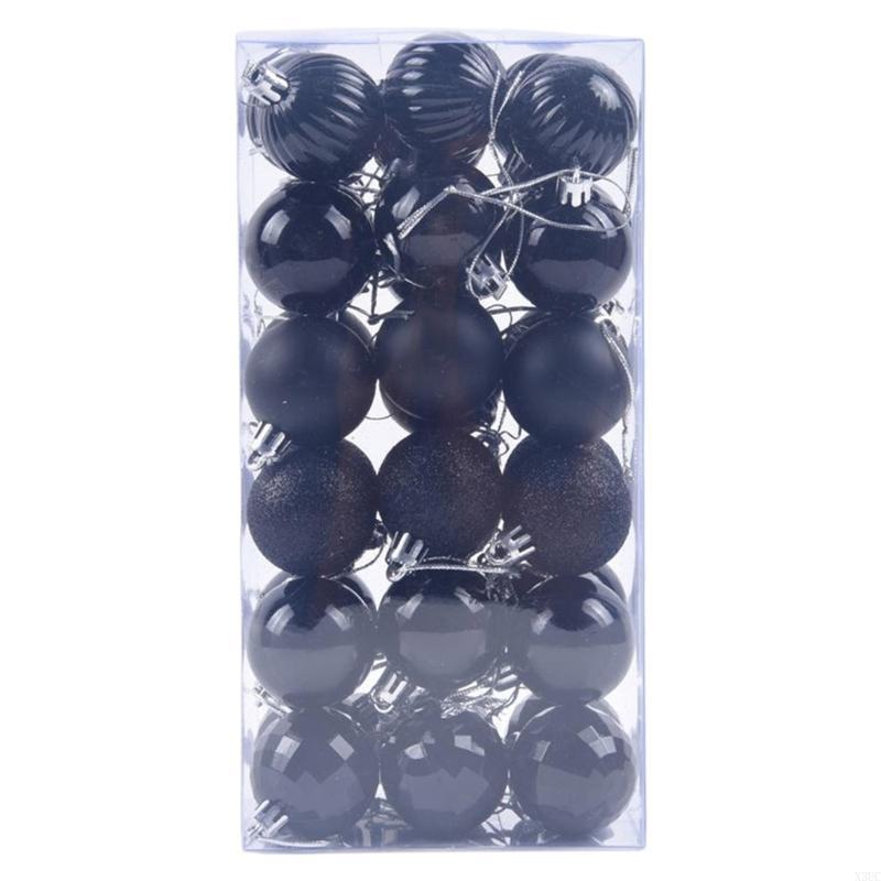 

1 Box Christmas Ball Christmas Tree Ornament Home Christmas Hanging Pendant 2025 X3UC