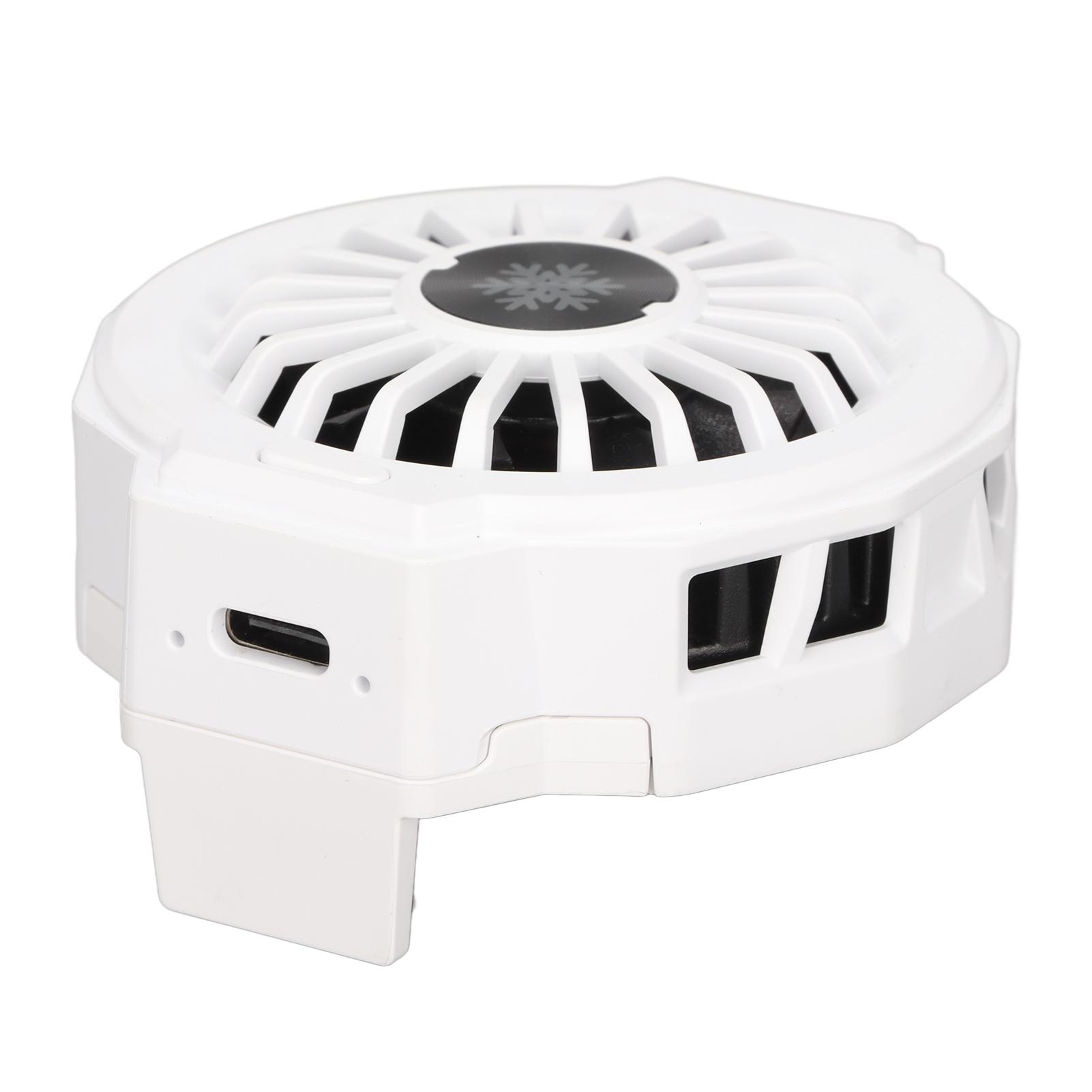 

Охладитель для сотового телефона LZF10 Полупроводниковый охладитель для телефона Вентилятор с цветной подсветкой RGB белый