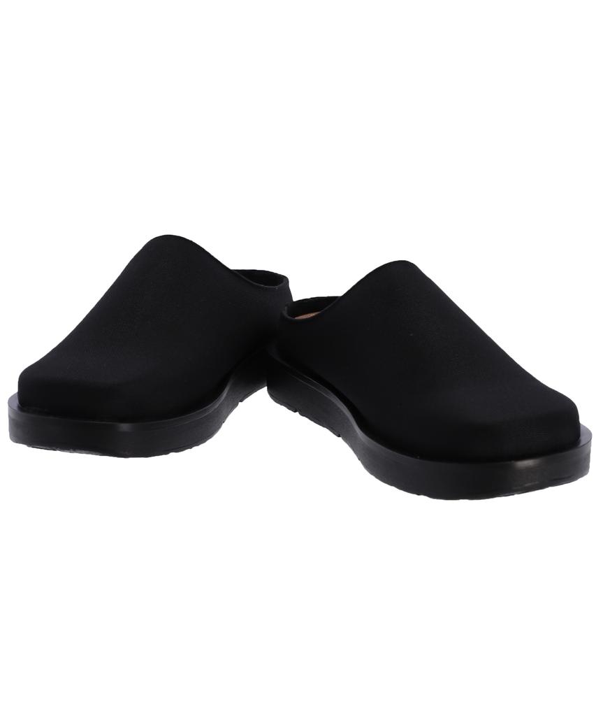 Liefny Fla Mules Hohe Clogs Schwarz (Muplh01)