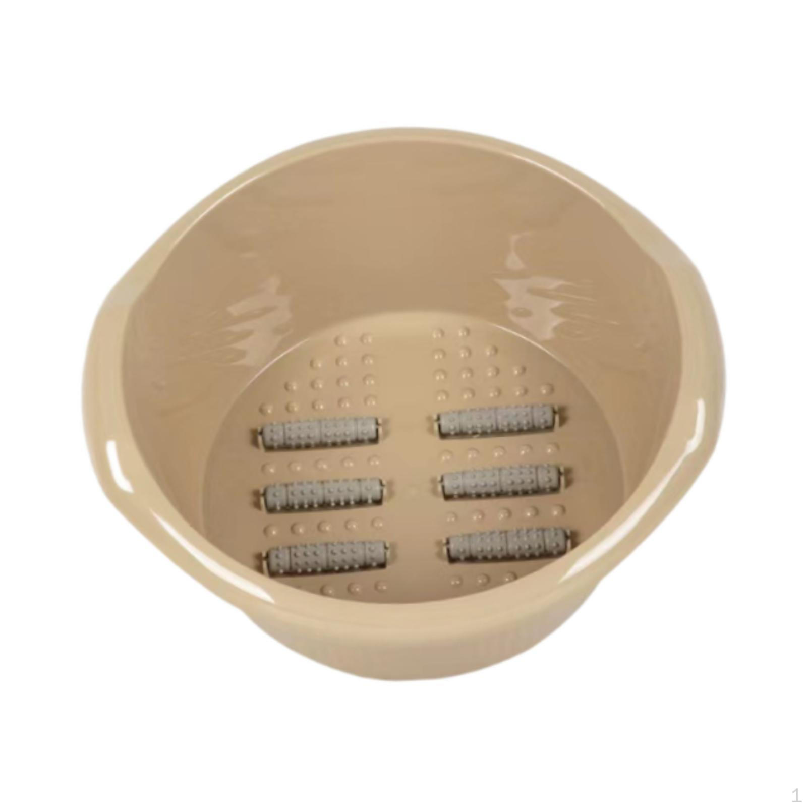 

Bathing Foot Bathtub Pouire of Versatile Feet Relaxation Thickened Thickness for жовтий