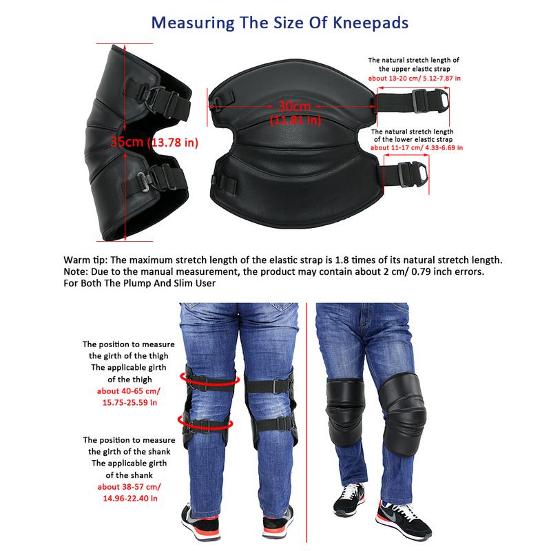 Uniwersalne zimowe motocyklowe ciepłe ochraniacze kolan Zimowe motocyklowe ochraniacze kolan Ciepłe termiczne Electrombile Ochraniacze kolan