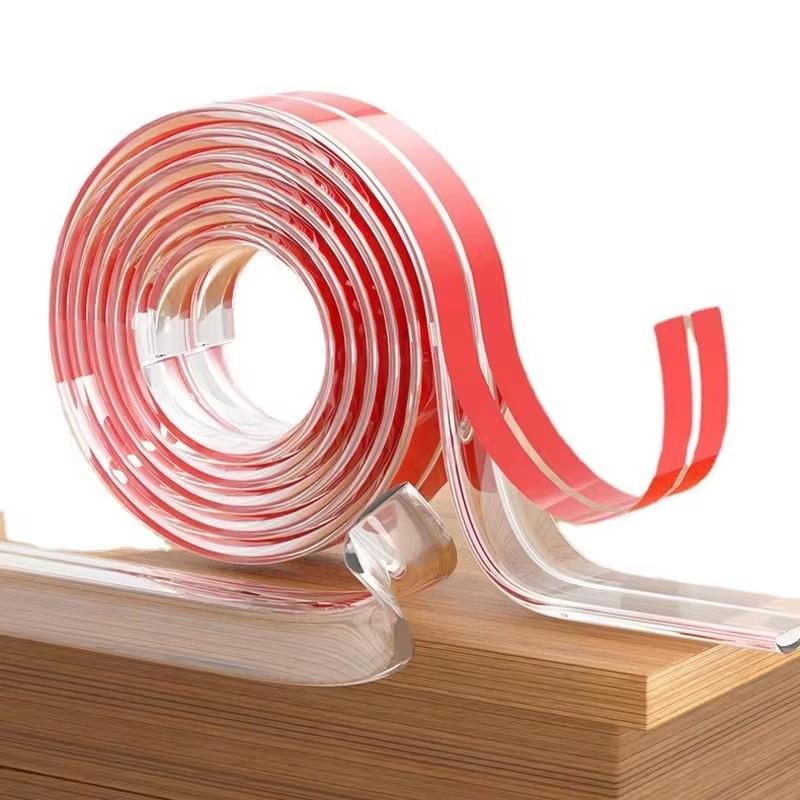 1/2/3M Table Edge Guard Furniture Corner Protector Strip Self Adhesive Transparent Kids Collision Proof Soft Bumper Baby Safety
