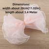 Pearl Lace Net Flower Wrap Paper Lace Mesh Bouquet Packaging  Holiday Party Decoration