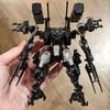 Big Fire Bird Build 1/60 Skull Bird & Baza 2 In 1 Transformation Mecha Assembly Model Kit Action Figure Sci-Fi Robot Toy Gift