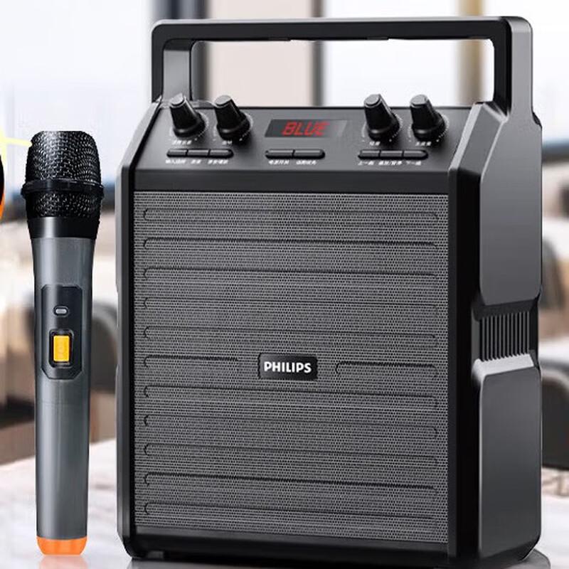 Philips SD50X Outdoor Portable Bluetooth Speaker with Wireless Microphone