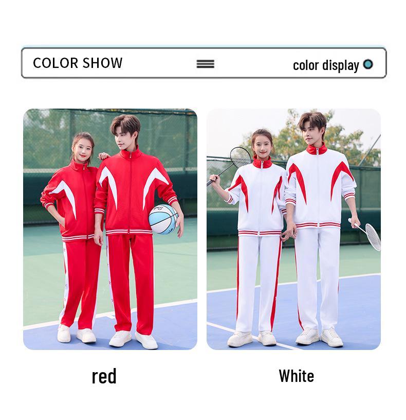 Spring & Autumn Junior High Academy Sports Set: School Uniform Jacket for Students