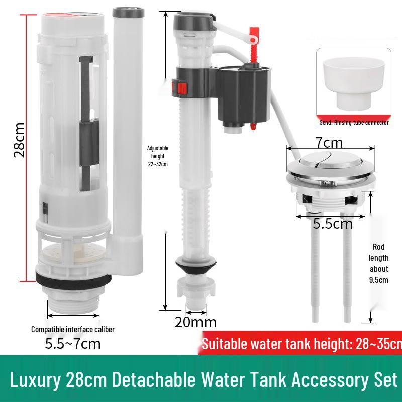 You Shu Toilet Squat Pan Fill & Flush Valve Kit