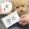 Pet Paw Print Desk Frame With Ink Kit Pet Memorial Picture Frame With Pawprints For Home Decor