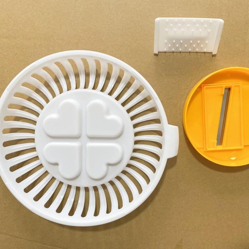 Creachips Microwave Oven Potato Chip Maker - Korean Version DIY Baking Homemade Potato Chips - Potato Slicing Baking Tray Rack