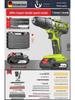 Brushless Electric Drill: Handheld Impact Drill, Multi-Function Hammer, and Rechargeable Screwdriver