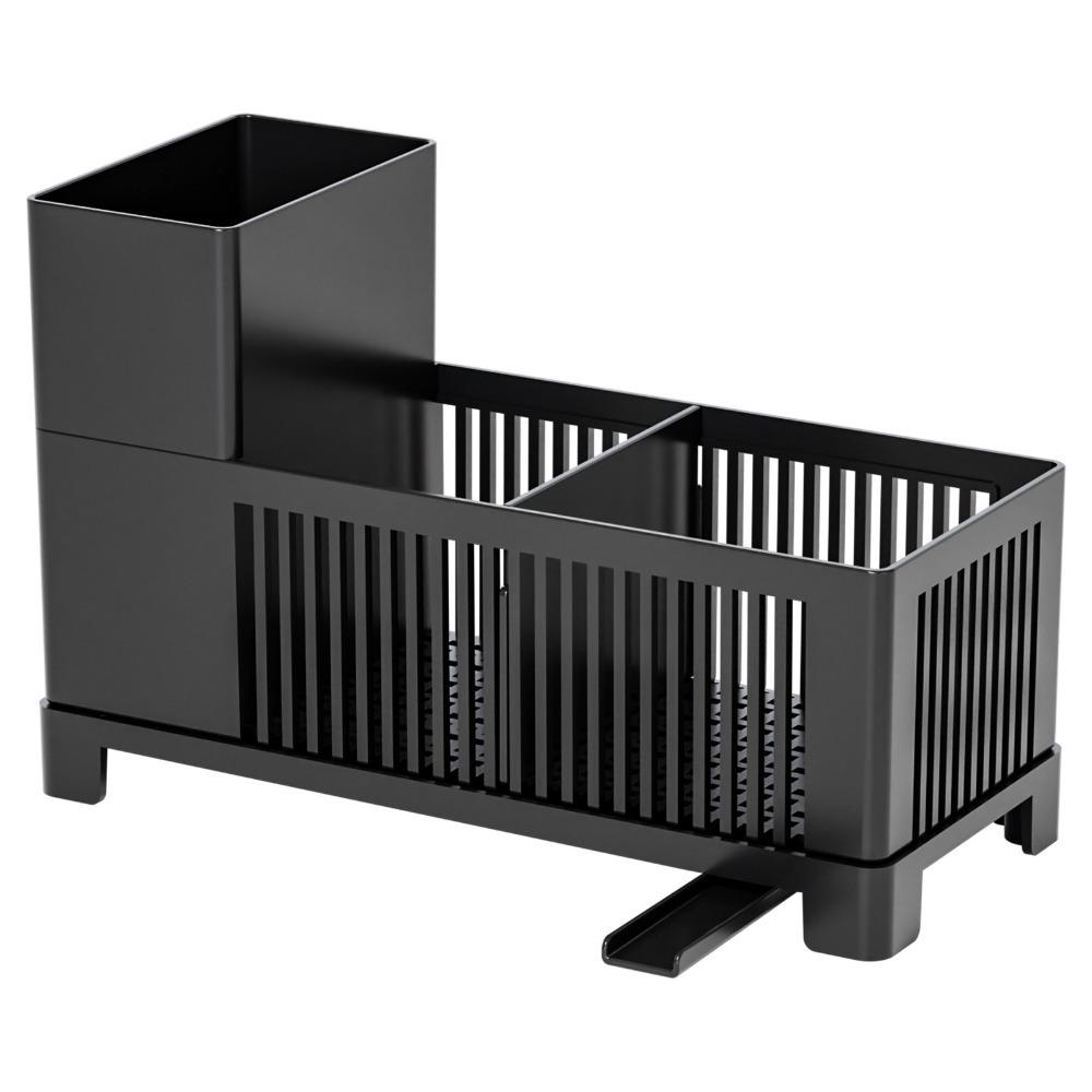 Space-saving Kitchen Sink Organizer Plastic Dish Soap Dispenser  Scrub Brushes