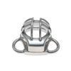 Waistband Chastity Lock - Stainless Steel Hollow Penis Cage
