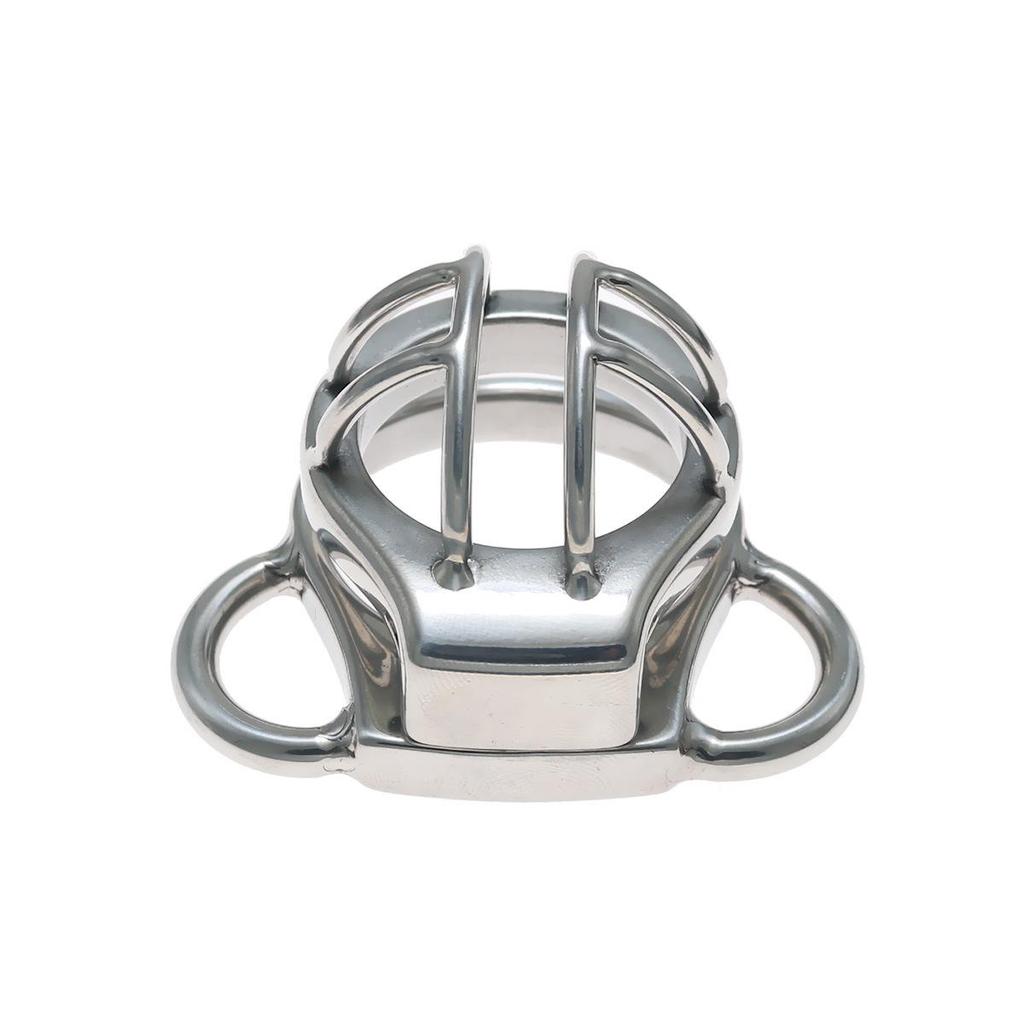 Waistband Chastity Lock - Stainless Steel Hollow Penis Cage