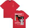 Rapper Bryant Myers Merchandising Tour Album T-shirt Abbigliamento Uomo Harajuku Streetwear T-shirt Comfort Puro Cotone Magliette Hip Hop