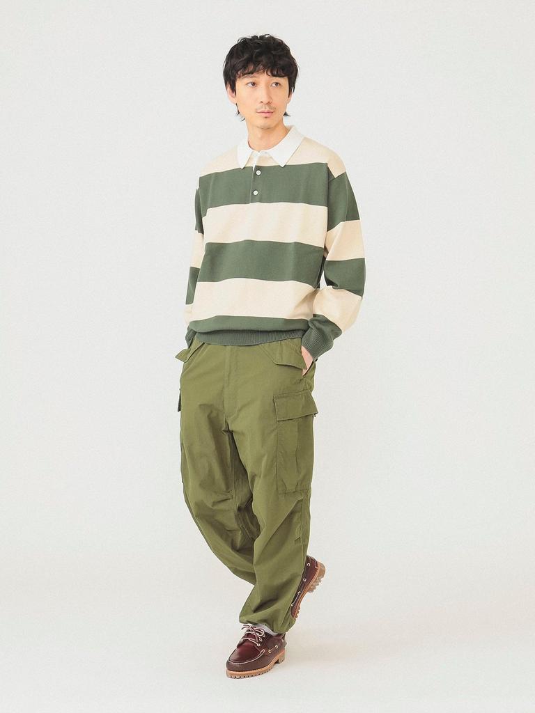 100 Famous Pants Big 6 Pocket Cargo Pants OLIVE M 11240427803 [BEAMS] Men's