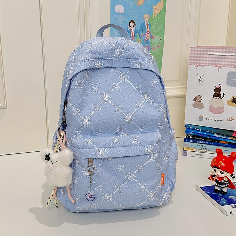 Japanese Ins Niche Schoolbag Female Junior High School Student Cute Small Fresh Computer Backpack High Value College Student Backpack