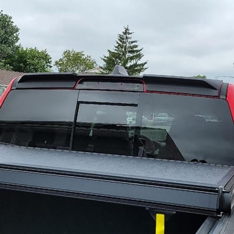 Rear Roof Spoiler Compatible with 20192025 Dodge RAM 1500 Crew Cab Pickup Trucks Aerodynamic Design for Enhanced Stability and