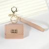 Creative Mini Leather Hangbag Bag Hanging Decoration Versatile Bag Pendant  Coin Purse Keyring Mini Headphone Bag Pendant