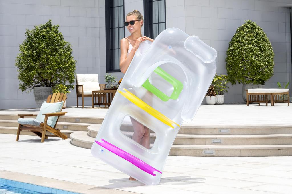 Bestway Rangs 149 X 59cm Summer Color Lounge Float for the Sea or Pool 43011