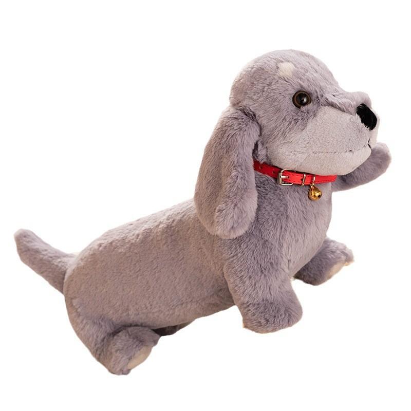 Dog Plush Dachshund Toy Stuffed Animal Doll Bedroom Decoration Kids Gift 30cm