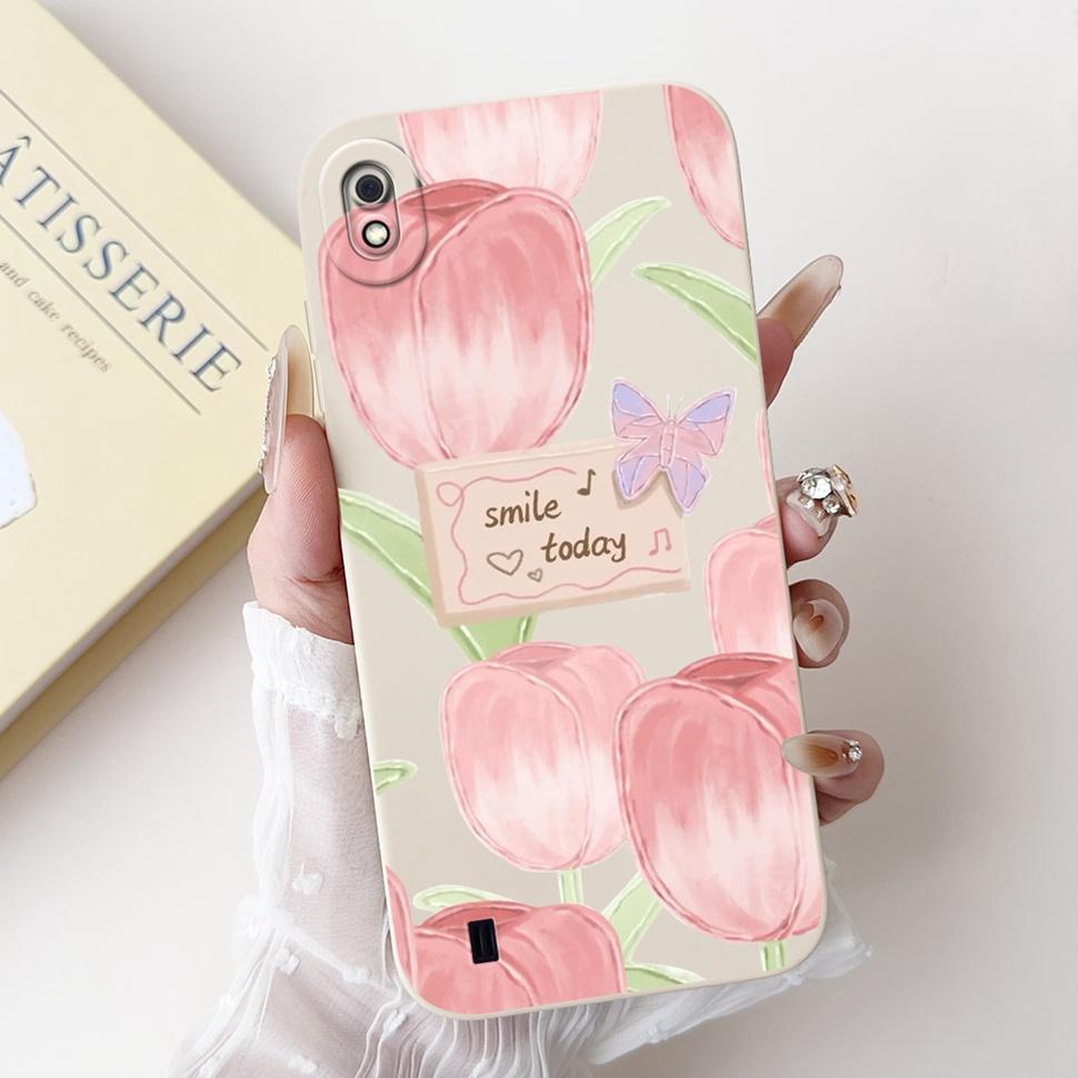 For Samsung A10 Case SM-A105F SM-A105G Stylish Flowers Butterfly Soft Slim Fundas Phone Case For Samsung Galaxy A10 Back Cover