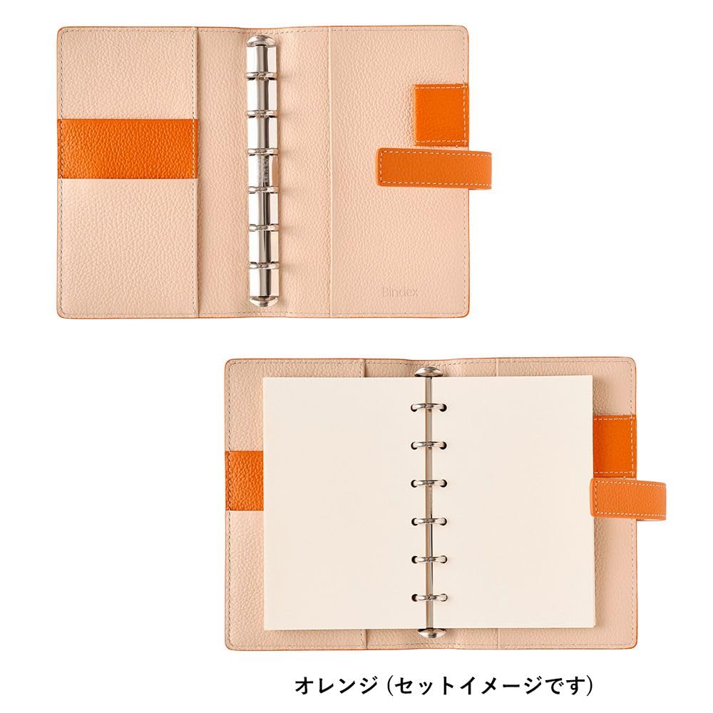 NOLTY Bindex System Unit Mini PB0013 Organizer, P13, 6, 6-Hole, Orange,