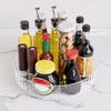 Large Capacity Kitchen Seasoning Organizer Turntable Spice Rack  Cosmetics