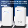 USB Wireless Smart Home Doorbell with Remote Electronic Music Control