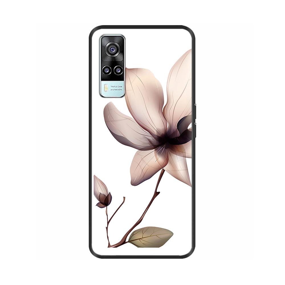 Für Vivo Y33 V2057 Hülle Silikon Weiches TPU Handy Rückabdeckung für Vivo Y33 4G Hülle für vivoY33 Y 33 2021 Coque Fundas Para Bumper