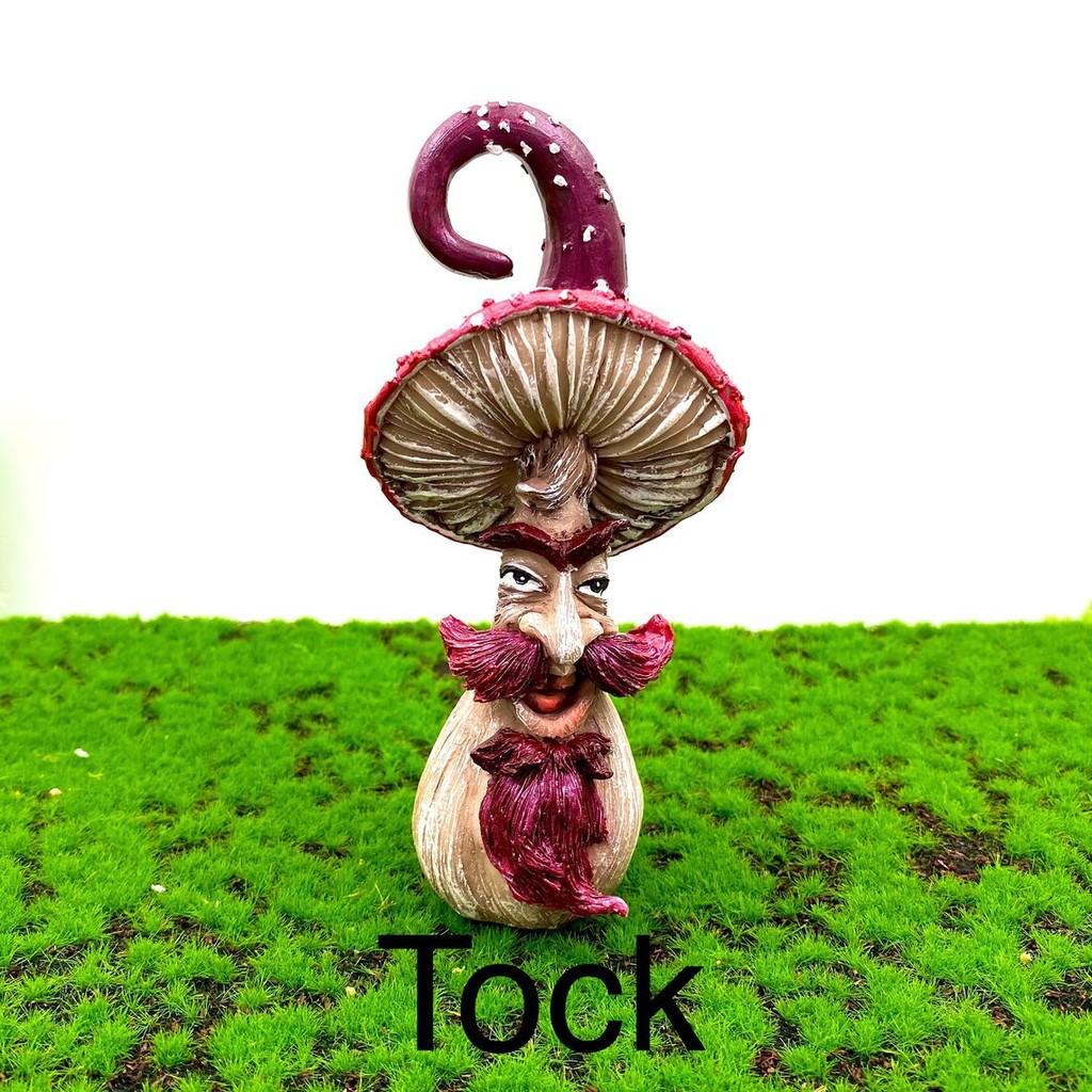 Enchanting Resin Mushroom Gnome Figurine Colorful Home Decor Ideal Christmas For