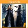 Enchanting Halloween Vampire Long Dress For Witches Perfect For Role-playing Events