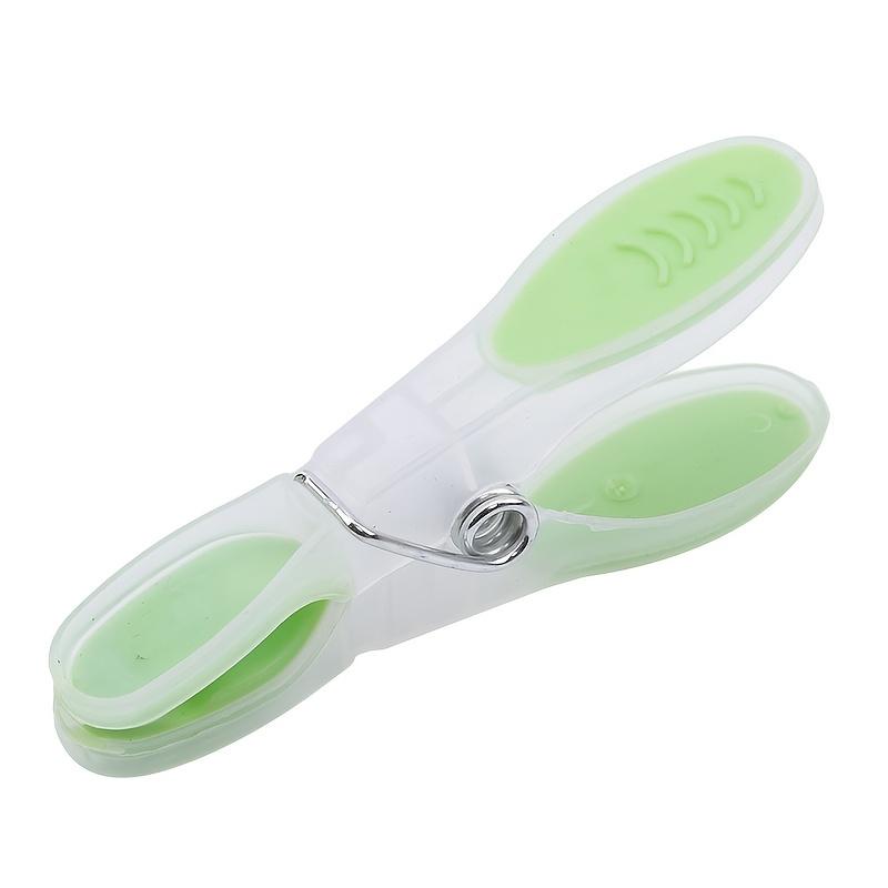 12pcs / Pack Soft Laundry Folder Small Drying Clip Plastic Clothespin Windproof Underwear Socks Drying Rack Clothespin