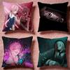 Trending MMirai Nikkied Cushion Cover Premium SkinFriendly Pillow Case MultiPurpose for Home Office Travel