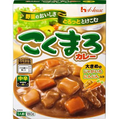 House Retort Kokumaro Medium 180g X 10 Packs Curry, Spicy, [Microwaveable] [Retort Food] [Emergency Food]