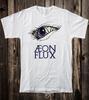 Retro Art Tee T Shirt 100% Cotton Aeon Flux Eye MTV Liquid Television Cartoon
