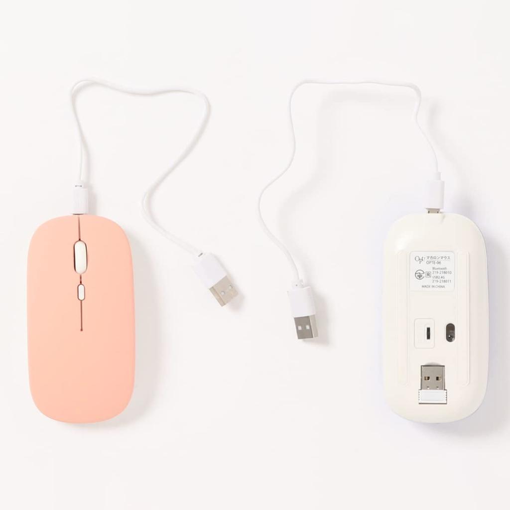 Opt Appliance Option Macaron Mouse, Wireless Bluetooth Mouse, Slim Type, OPTE-06YEL (Yellow)